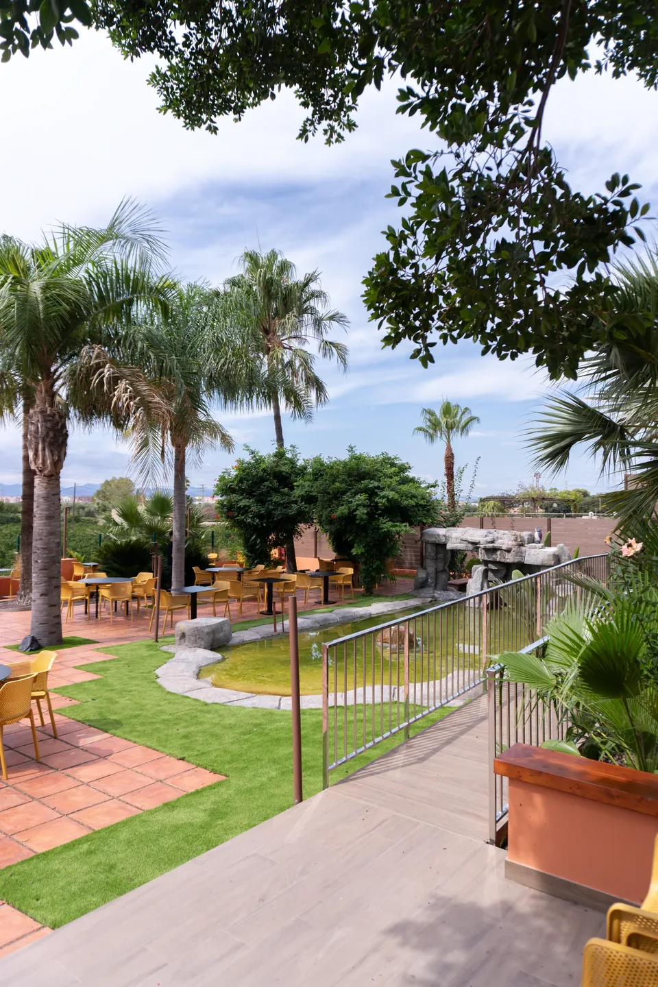 Zona de mesas de San Luis El Jardinet